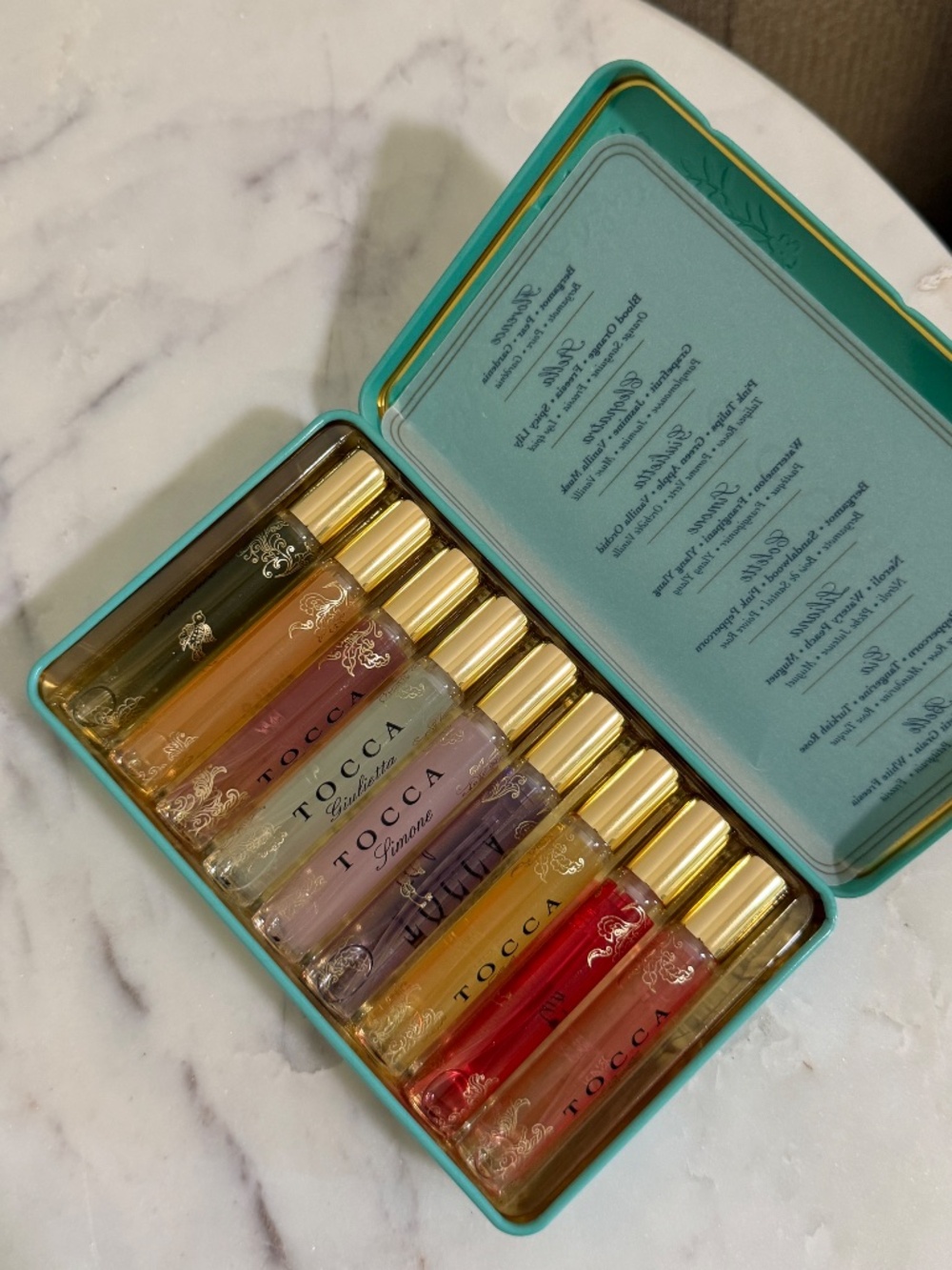 Tocca Luxury Fragrance Wardrobe Collection - Set of 9 Eau de Parfums